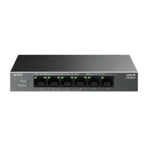 Tp-link LS106LP 4-Port PoE ile 6-Port 10/100Mbps Masaüstü Switch