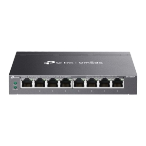 TP-Link Omada DS108GP 8-Port Gigabit Unmanaged Desktop Switch with 8-Port PoE+