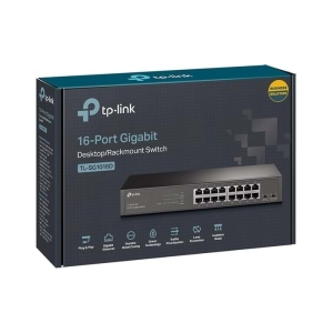 TP-LINK TL-SG1016D 16 PORT GIGABIT MASAÜSTÜ / RACKMOUNT SWITCH