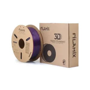 FİLAMİX SILK MAGIC PLA (BLACK - PURPLE) SİYAH MOR FİLEMENT