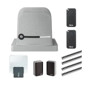 Nice Robus 600 HS Kumandalı Hızlı Kayar Kapı Motoru Seti-KİT