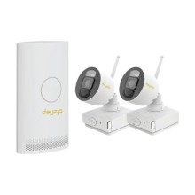 Dayzip DZ-7208WP 8 Kanal Wireless Bataryalı Set | Full HD IP Güvenlik Kamerası