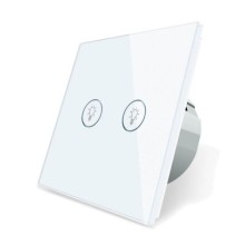 Alpsmart AS-872EU Dokunmatik Çiftli İkili Wifi Işık Lamba Anahtarı