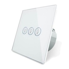 Alpsmart AS-873EU Dokunmatik Üçlü Wifi Işık Lamba Anahtarı | Wi-Fi