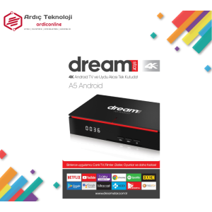 Dreamstar A5 Ultra HD 4K Android Uydu Alıcısı