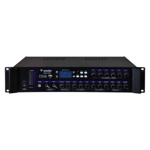 Westa WM-2350U 350 Watt 6 Bölge Bağımsız Volüm Kontrollü Mikser Amfi - Bluetooth, USB & SD Destekli