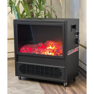 Crommac CRM 3KW EDS | 3000W Dekoratif Şömine Tipi Fanlı Isıtıcı