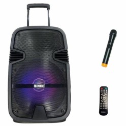 Binko Taşınabilir Seyyar Şarjlı Ses Sistemi | Kablosuz El Mikrofonlu