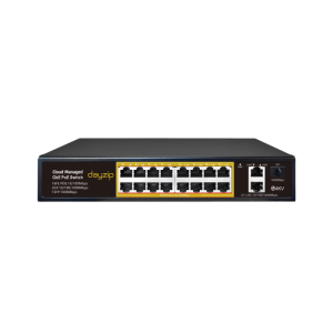 Dayzip DZ-PS316G 16 Port 240W Akıllı Yönetilebilir PoE Switch
