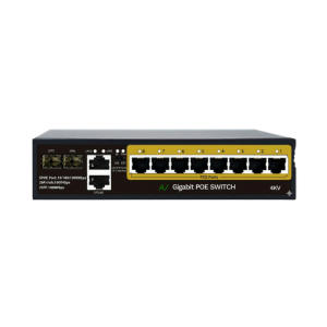 Dayzip DZ-GPOE408 8 Port Gigabit PoE Switch 2 SFP