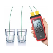 Unit UT-320D Mini Dijital 2 Kanal Termometre | -50 / +1200 Derece