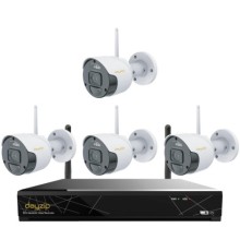 Dayzip DZ-7804 4 Kameralı 2Mp Full HD Kablosuz Wifi Kamera Set