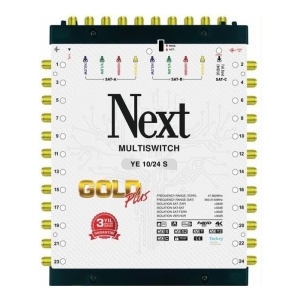 Next & NextStar | YE 10/24 Gold Plus Merkezi Sistem Uydu Santrali Multiswitch