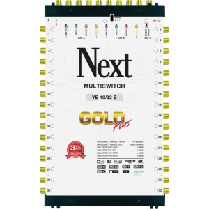 Next | YE 10/32 Gold Plus Merkezi Sistem Uydu Santrali Multiswitch