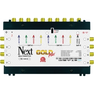 Next & NextStar | YE 10/8 Gold Plus Merkezi Sistem Uydu Santrali Multiswitch