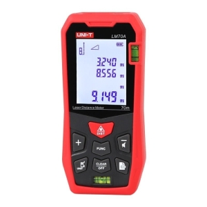 Uni-T LM70A LCD Mesafe Ölçer Lazermetre 70 M