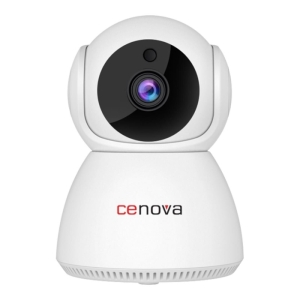 Cenova Q10 3MP 360 Derece Döner Wifi IP Bebek Güvenlik Kamerası