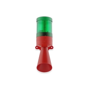 İK-2501 Döner Ledli Siren 120db 2 Ses