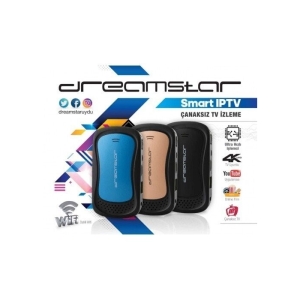 Dreamstar Smart IPTV Full HD Mini | Çanaksız Uydu Alıcısı