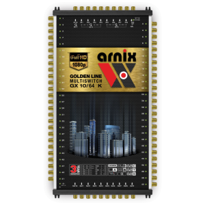 Arnix Dual 10/64 Merkezi Sistem Uydu Santrali | Multiswitch