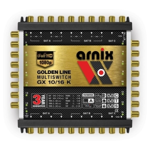 Arnix Dual 10/16 Merkezi Sistem Uydu Santrali | Multiswitch