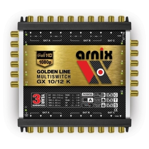 Arnix Dual 10/12 Merkezi Sistem Uydu Santrali | Multiswitch