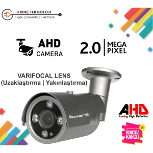 Bullwark BLW-1185 FHD 2MP Varifocal AHD Full HD Güvenlik Kamerası