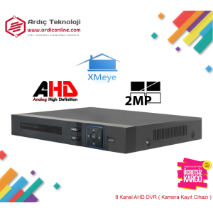Arline AR-408 8 Kanal AHD DVR | Kamera Kayıt Cihazı