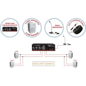 HAZIR	MİNİ	SES	SİSTEMİ	PAKETİ	1