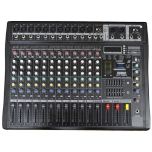 Notel MX1216 12 Kanal Profesyonel Deck Mikser Mixer
