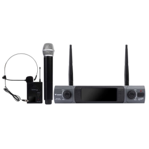 Westa WM-202HT 1 Receiver+ 1 Handheld Mic.+ 1 Lavalier(Yaka) Mikrofon Seti