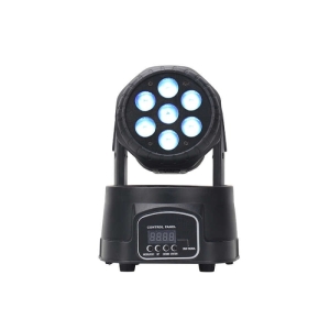 Lexence STRIKE7 80W LED Mini Moving Head 7X10 Watt Sahne Aydınlatmaları