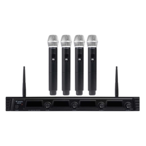 Westa WM-404H - 4 Kanal UHF El Mikrofon Seti