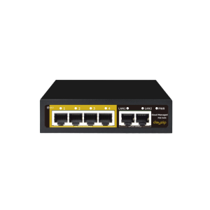 Dayzip 4 Port PoE Akıllı Yönetilebilir Switch