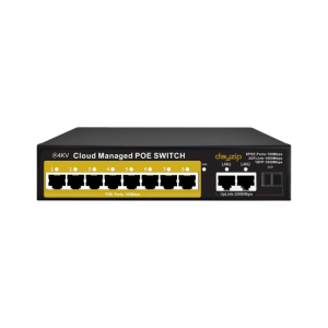Dayzip 8 Port PoE Akıllı Yönetilebilir Switch