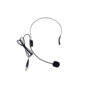 Westa WM-28H - Headset Mikrofon - 3 Pin Mini XLR Plug Headset Mikrofonu - Siyah (Mini XLR Jak)