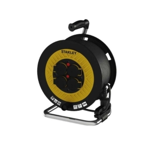 STANLEY ST-P Serisi IP44 4 Soketli 25 Metre Makaralı Kablo / 3x2,5mm